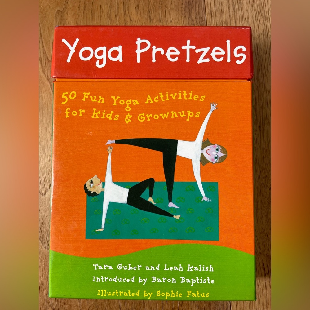 Yoga Pretzels Activity Cards for Kids